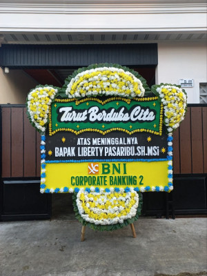 Papan Bunga Duka di Bungku Barat