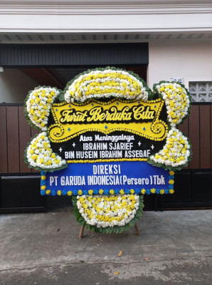 Papan Bunga Duka di Bungku Barat