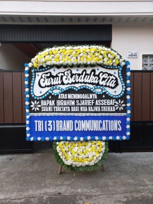 Papan Bunga Duka di Bungku Barat